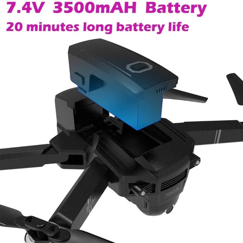 Duración de la Batería 20 Minutos Posicionamiento de Flujo óptico,Control Remoto de Pantalla LED le-idea IDEA30 Drone con Camara HD 4K sin Escobillas Drones con Camara Profesional Estabilizador GPS 
